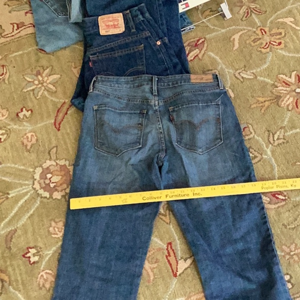 Levi's 🍄 Bold Curve Classic Straight Leg Jeans  Sz 10 EUC